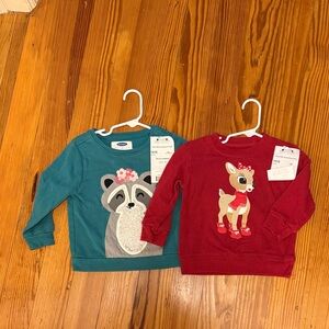 Kids Graphic Sweatshirts - Teal and Red